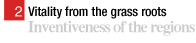 2.Vitality from the grass roots  the regions