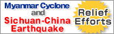 DPJ Myanmar Cyclone and Sichuan-China Earthquake Relief Efforts